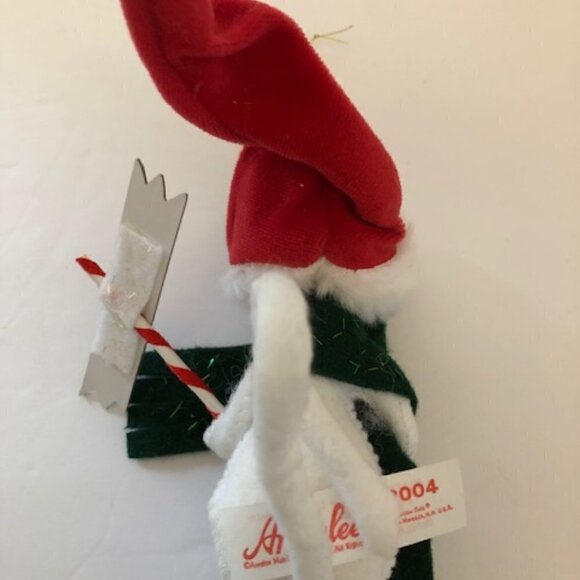 2004 Annalee Christmas Doll Ornament 4" North Pole - Picture 6 of 6